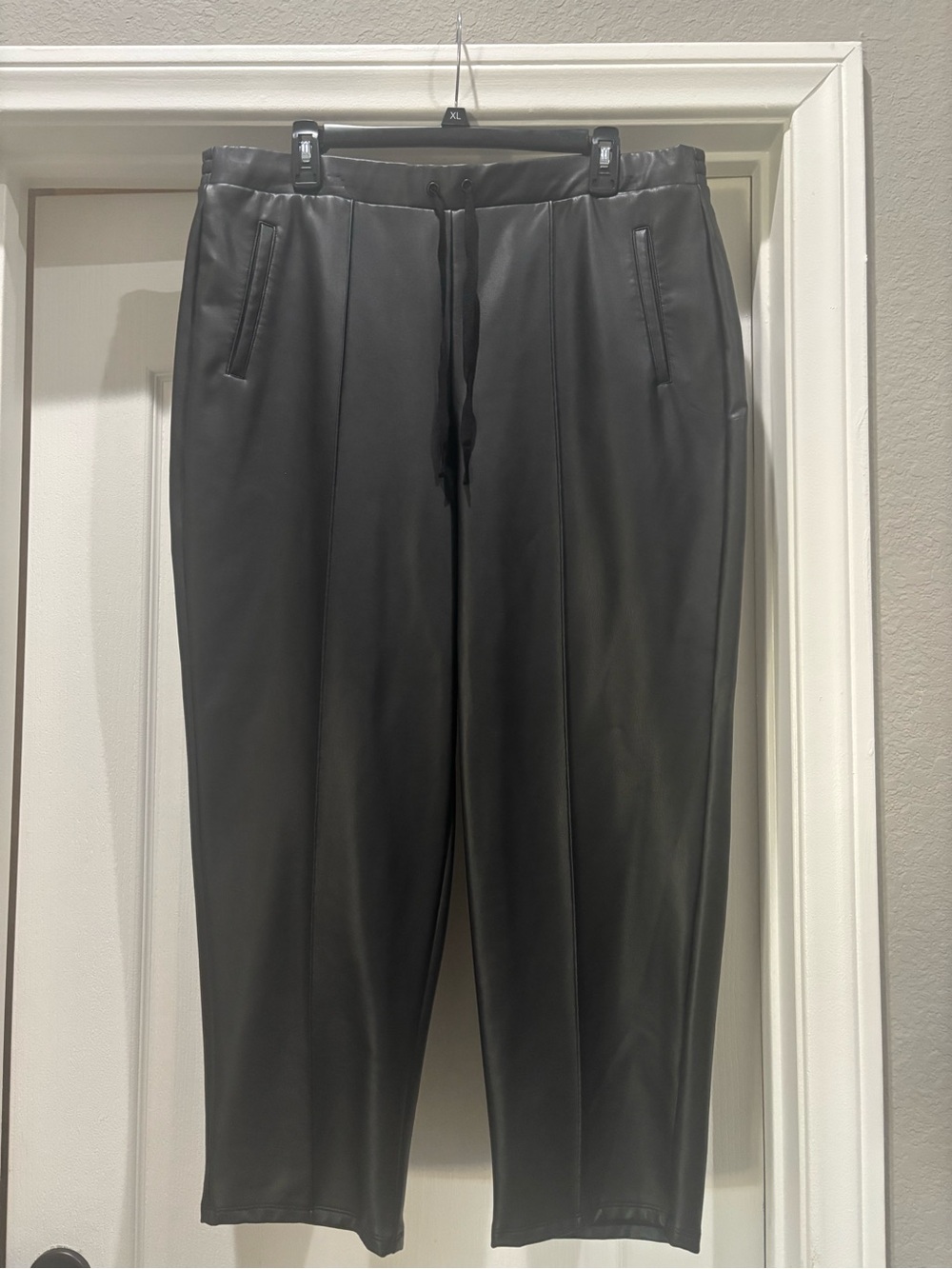 Simply Vera Vera Wang Black Faux Leather Pants